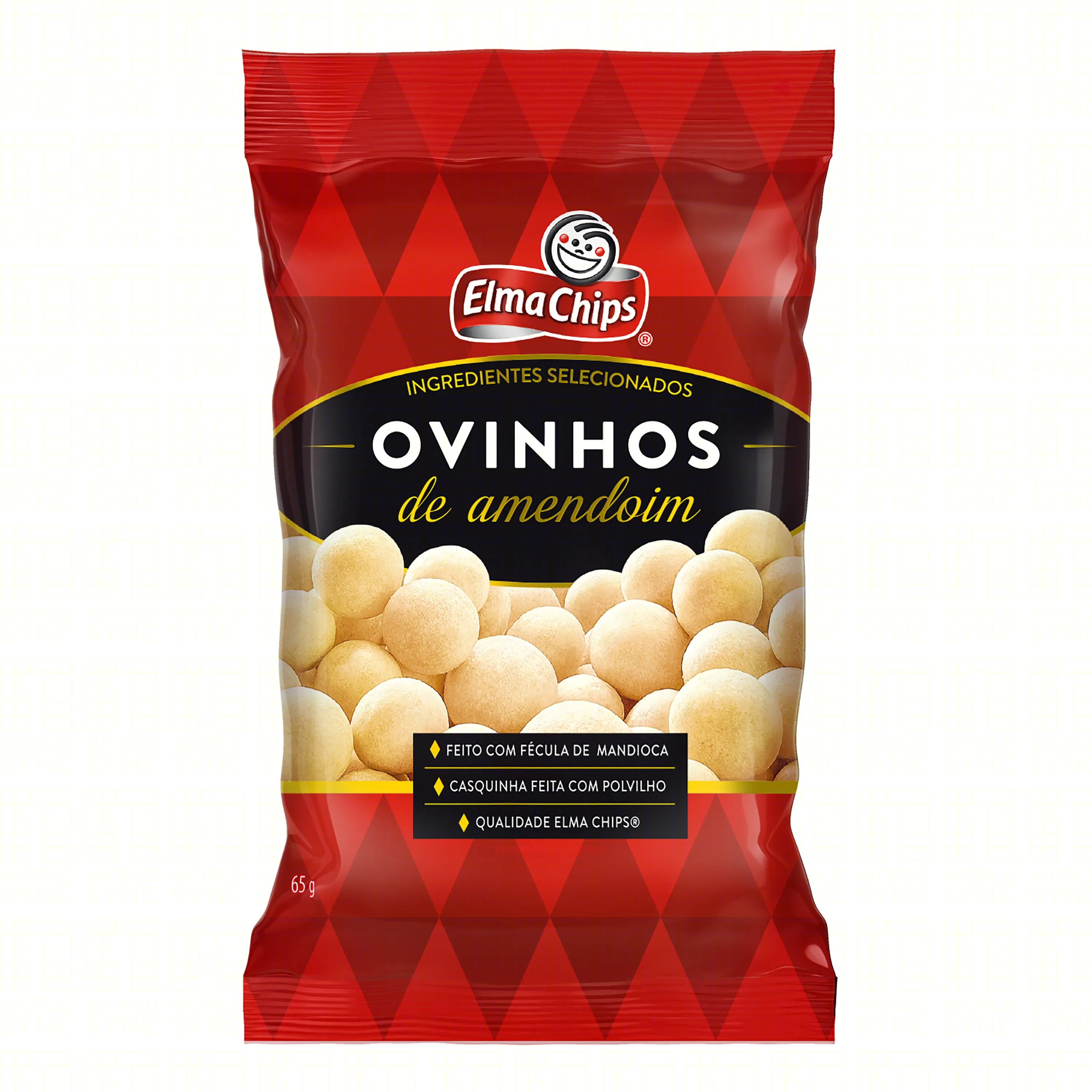 AMENDOIM ELMA CHIPS OVINHO 65G