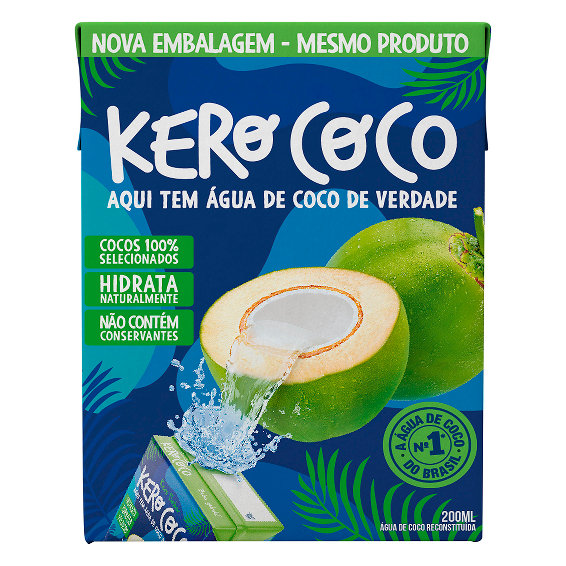 ÁGUA DE COCO KERO COCO 200ML