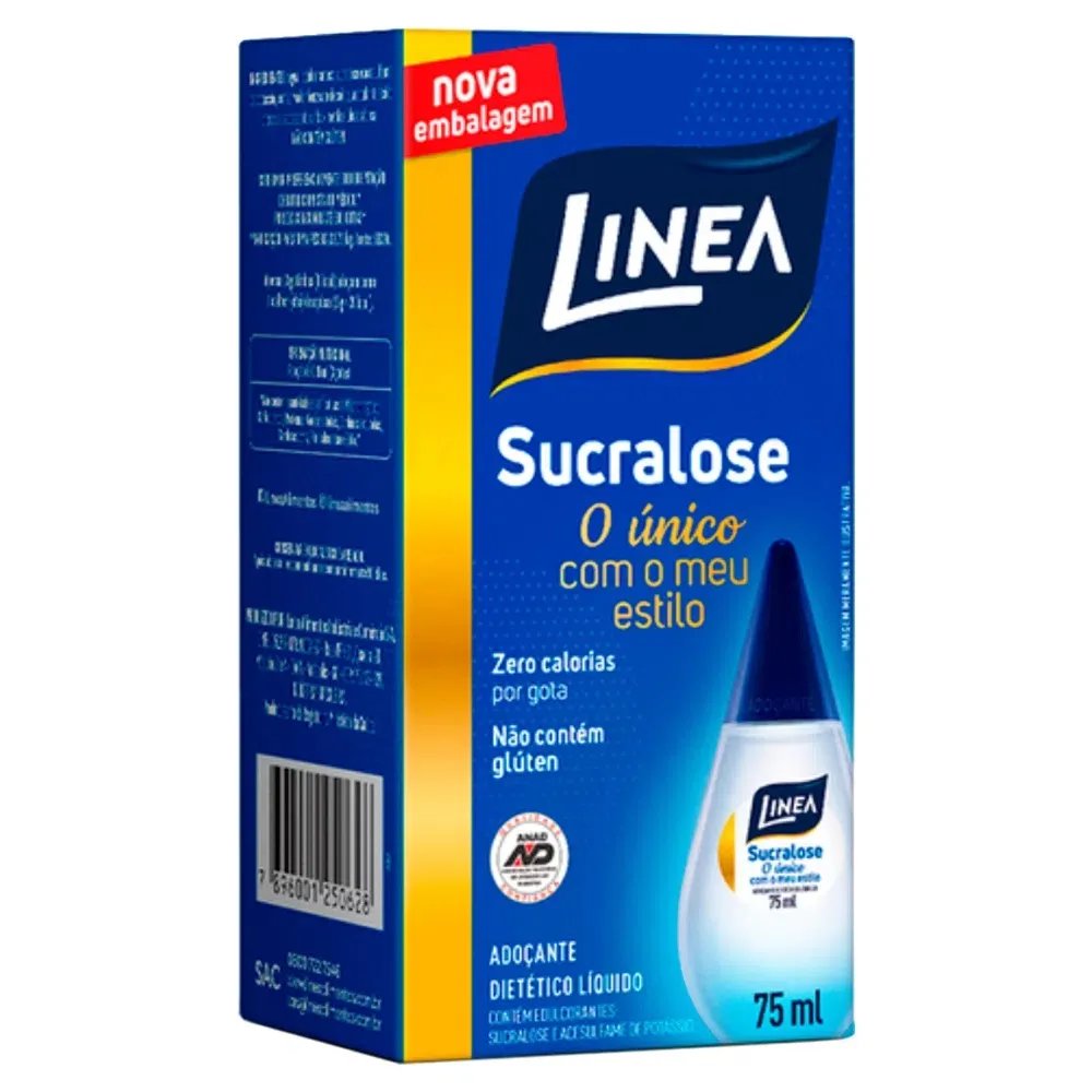 ADOÇANTE DIETÉTICO LÍQUIDO LINEA 75ML