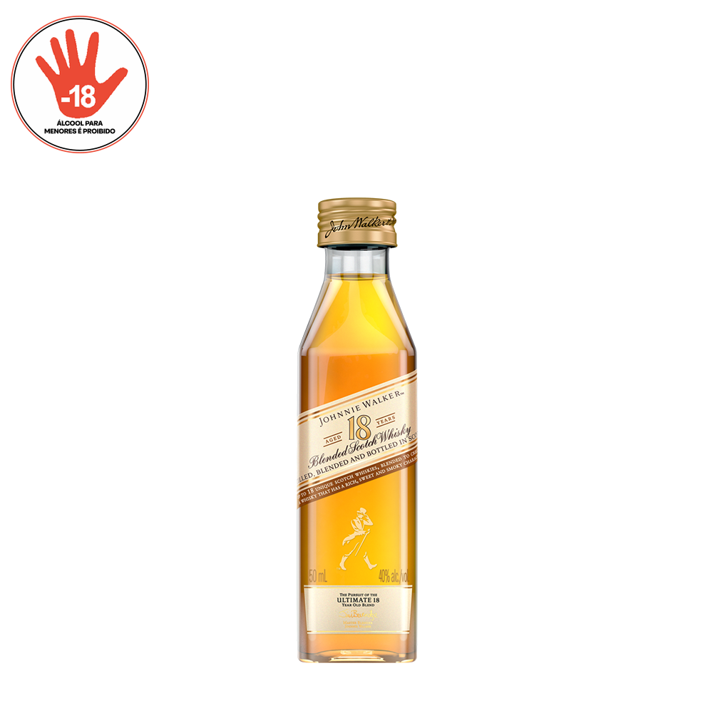 WHISKY JOHNNIE WALKER 18 ANOS 50ML