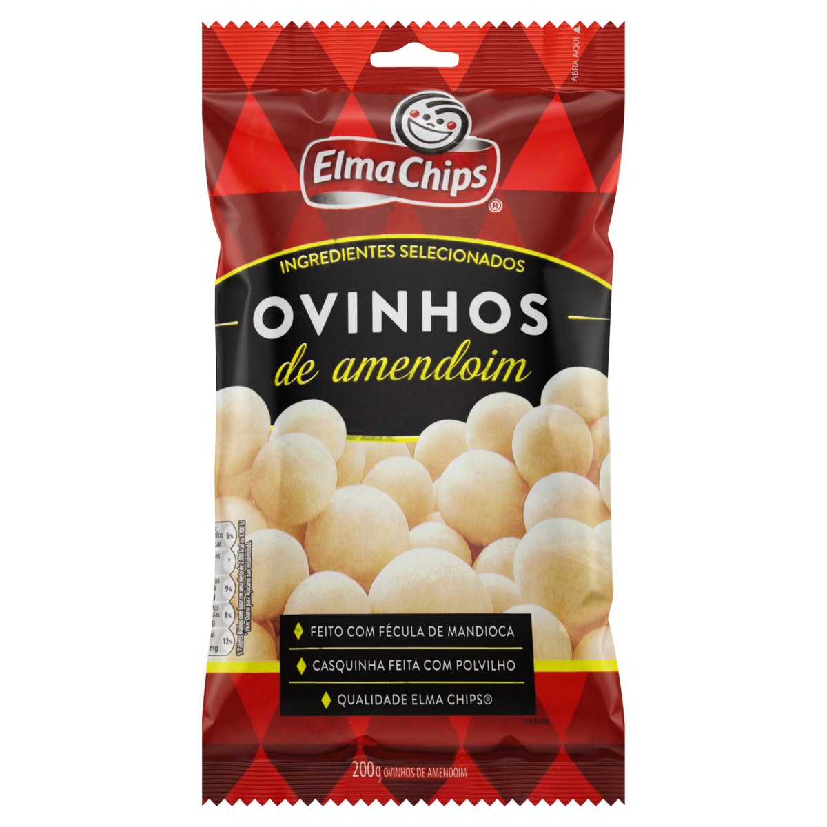 AMENDOIM ELMA CHIPS OVINHO 145G