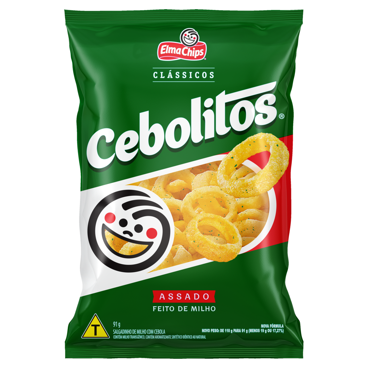 SALGADINHOS CEBOLITOS 91G
