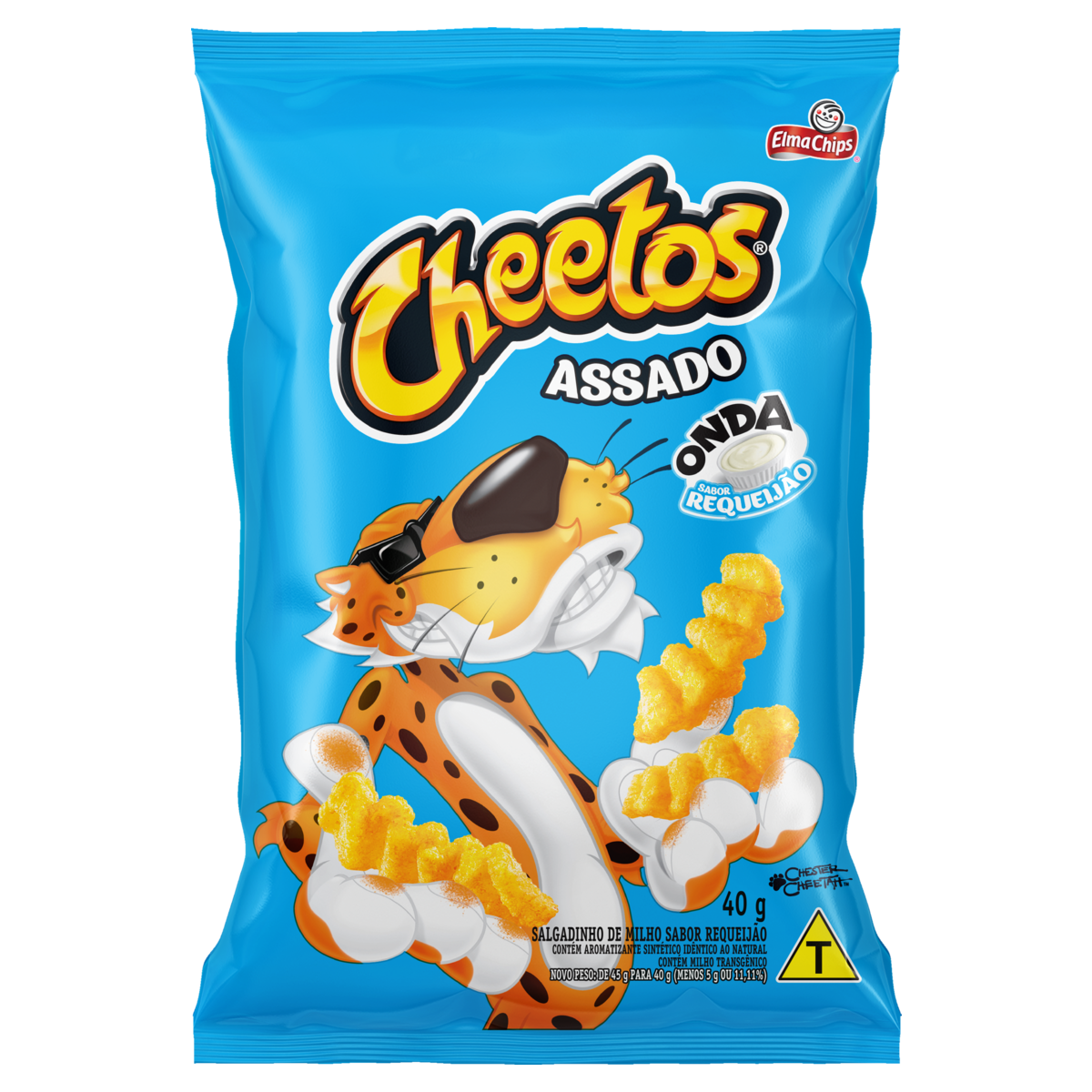 SALGADINHOS CHEETOS ONDA REQUEIJÃO 40G