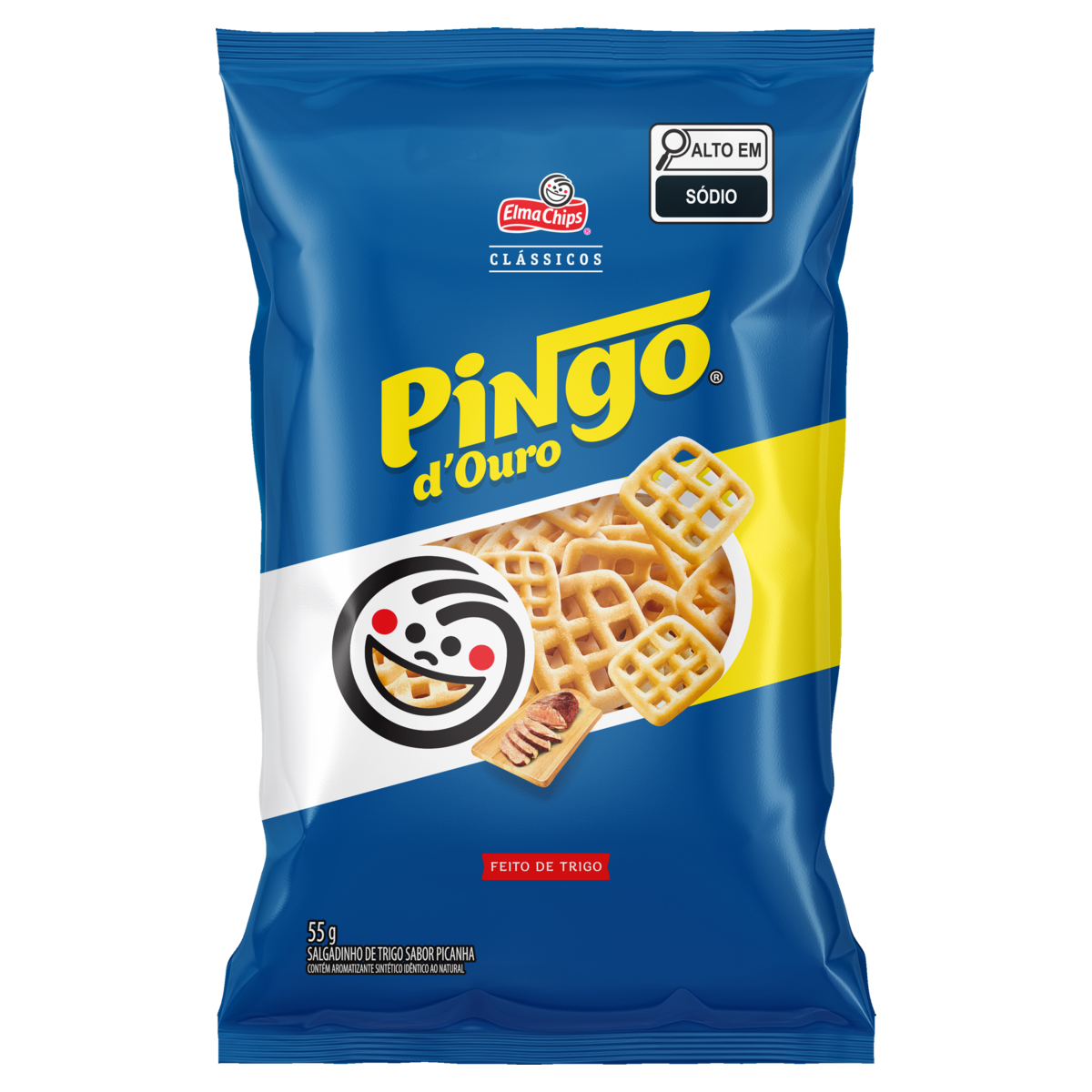SALGADINHOS PINGO D OURO PICANHA 55G