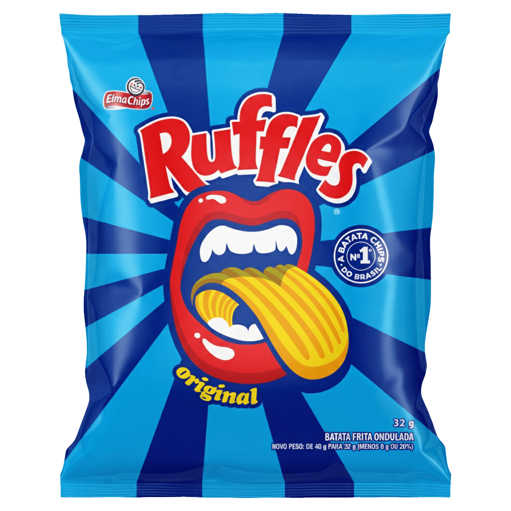 BATATA RUFFLES ORIGINAL COM PREÇO 32G