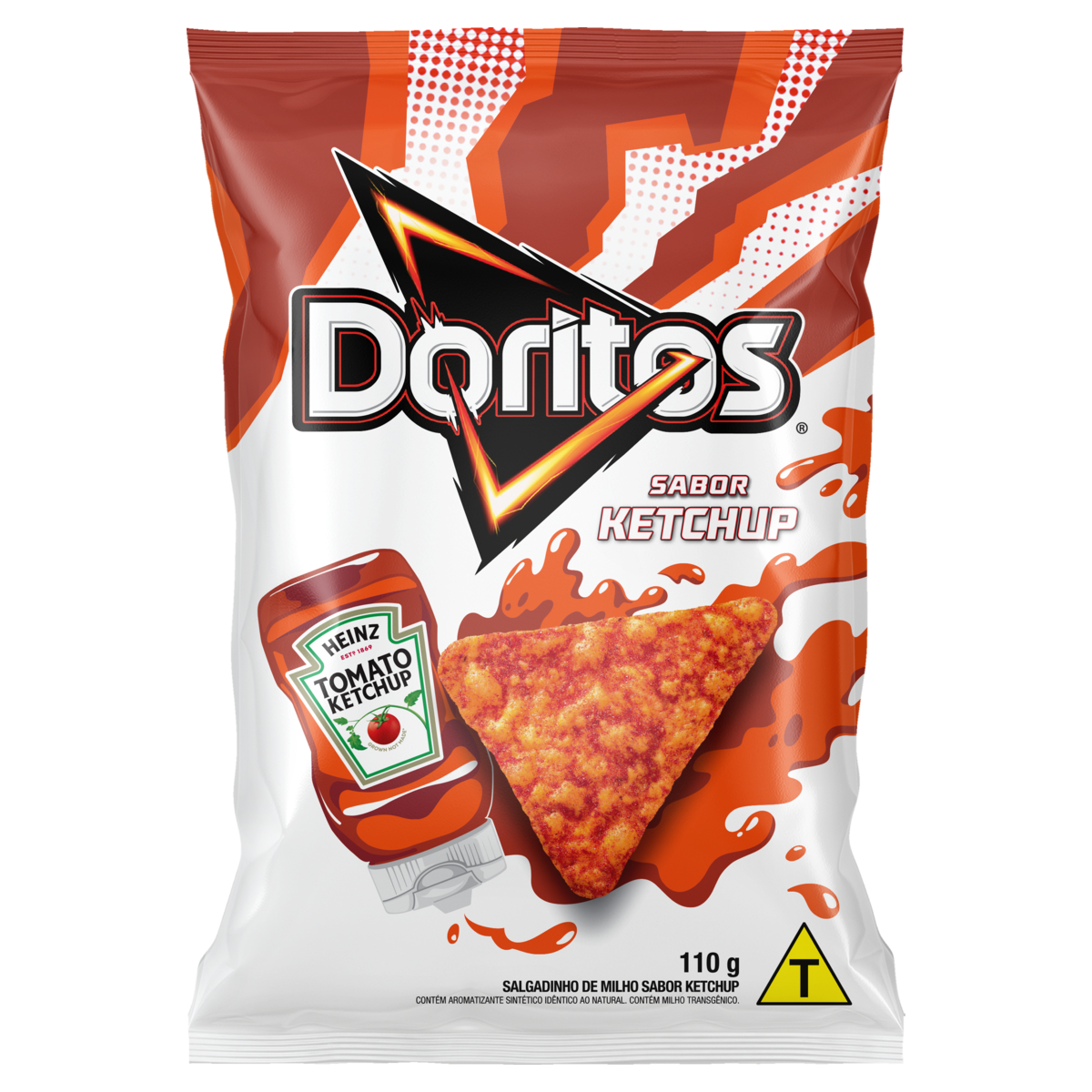 SALGADINHOS DORITOS KETCHUP 110G
