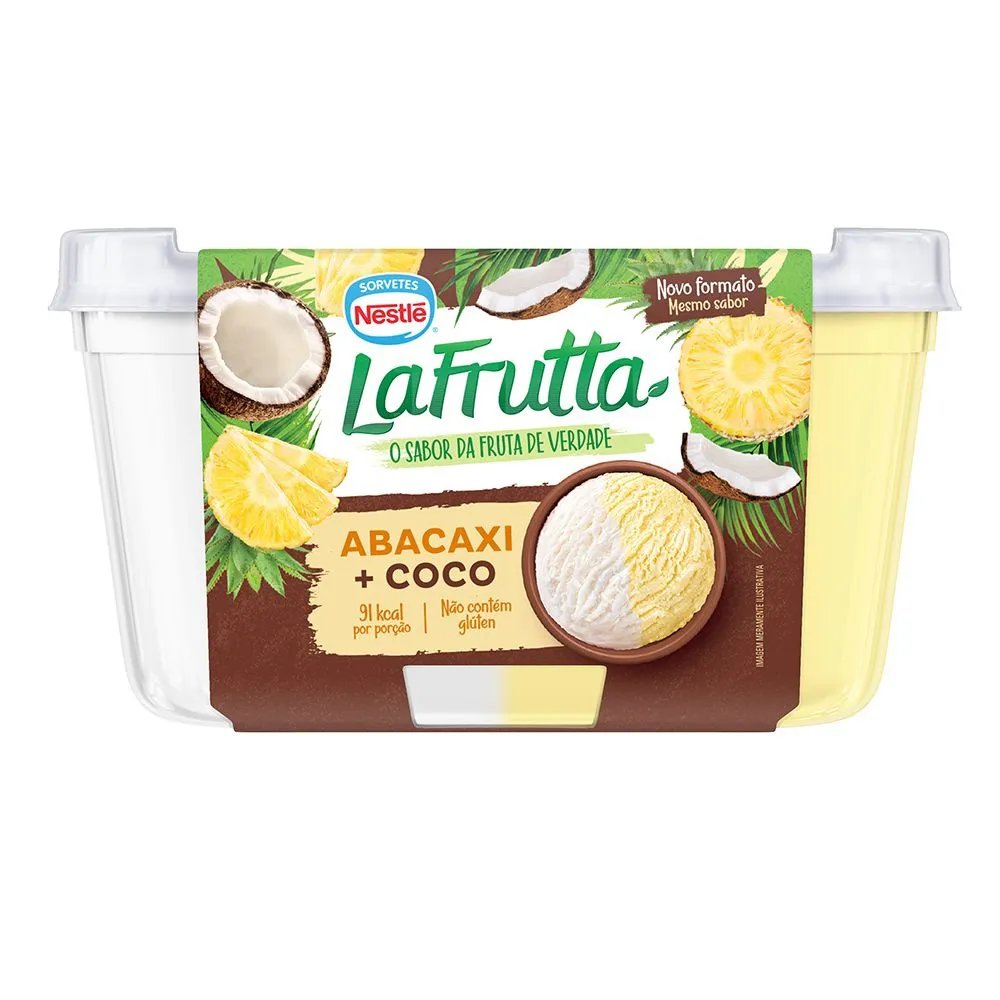 POTE NESTLÉ LA FRUTTA ABACAXI + COCO 1L