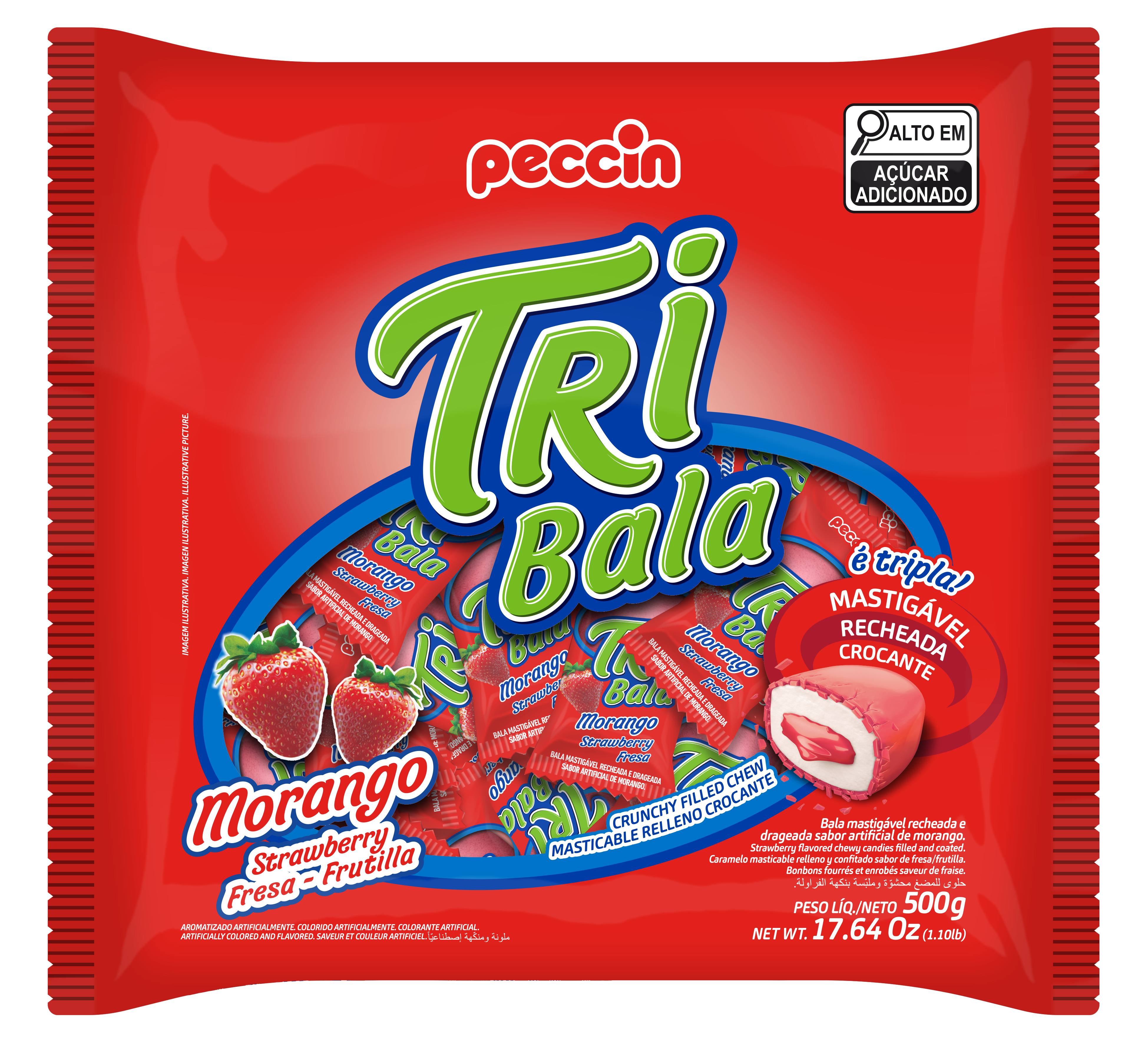 TRIBALA MORANGO 500G