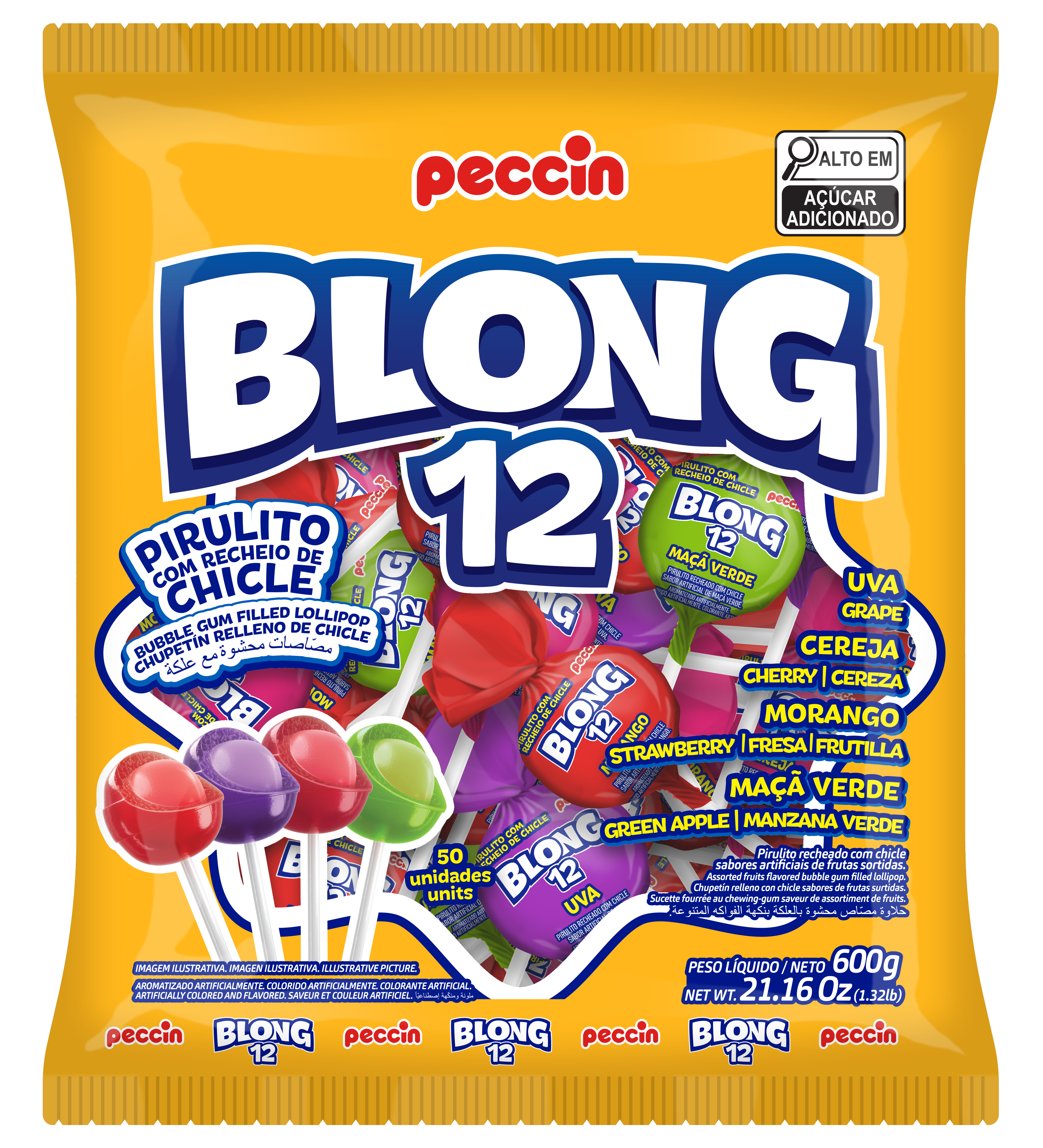 PIRULITO BLONG SORTIDO 600G