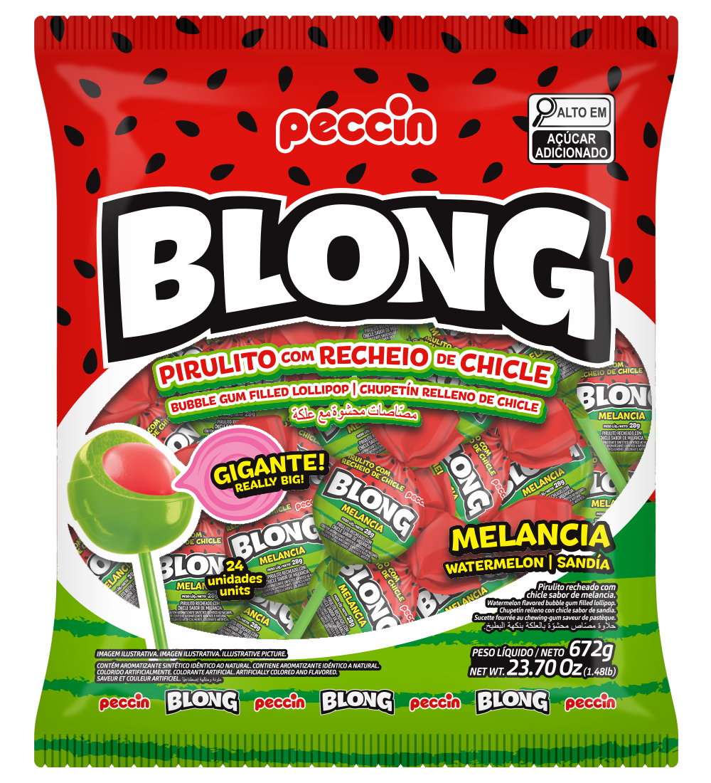PIRULITO BLONG MELANCIA 600G
