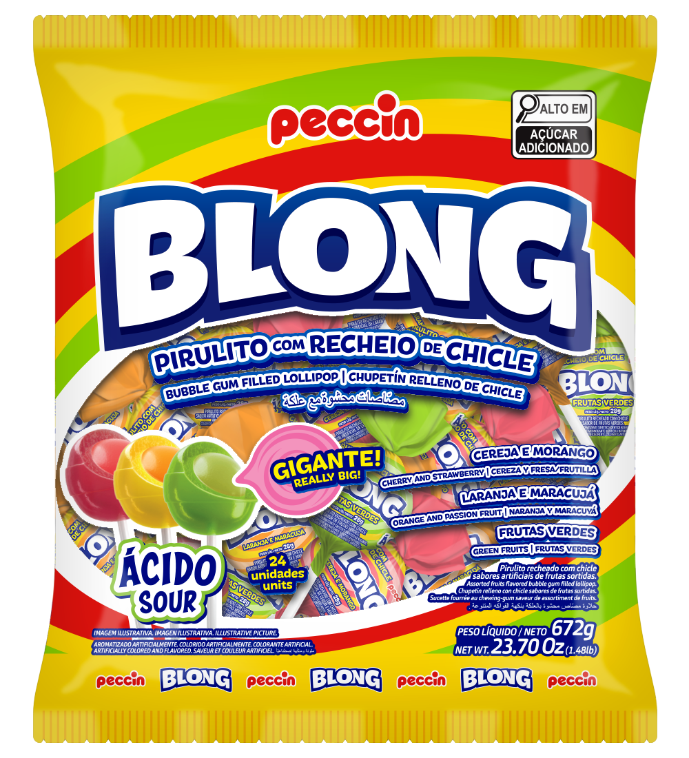 PIRULITO BLONG SOUR 672G