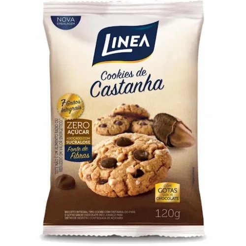 COOKIES LINEA LIGHT CASTANHA DO PARÁ 120G