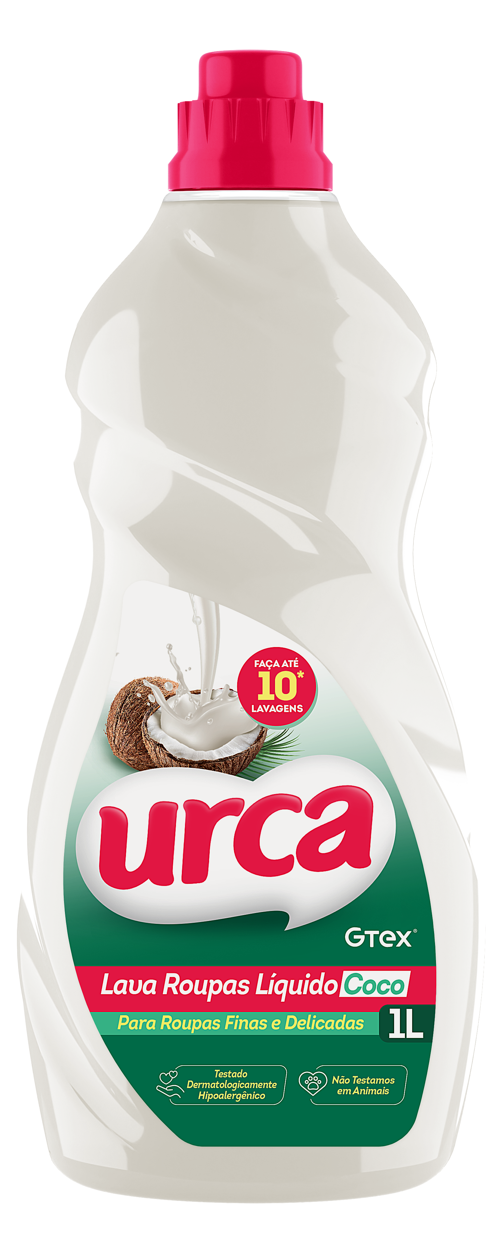 LAVA ROUPAS LÍQUIDO URCA COCO 1L