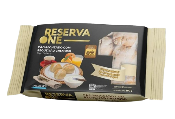 RESERVA ONE PAO RECHEADO COM REQUEIJAO 300G