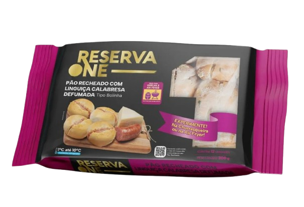 RESERVA ONE PAO RECHEADO COM CALABRESA 300G