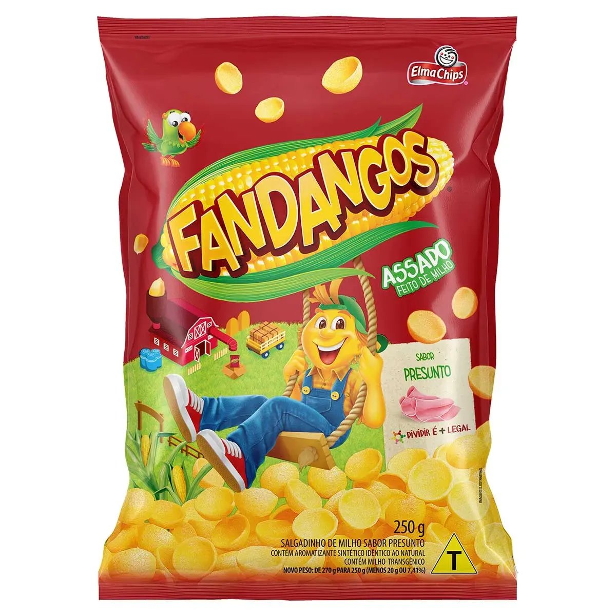 SALGADINHOS FANDANGOS PRESUNTO 250G