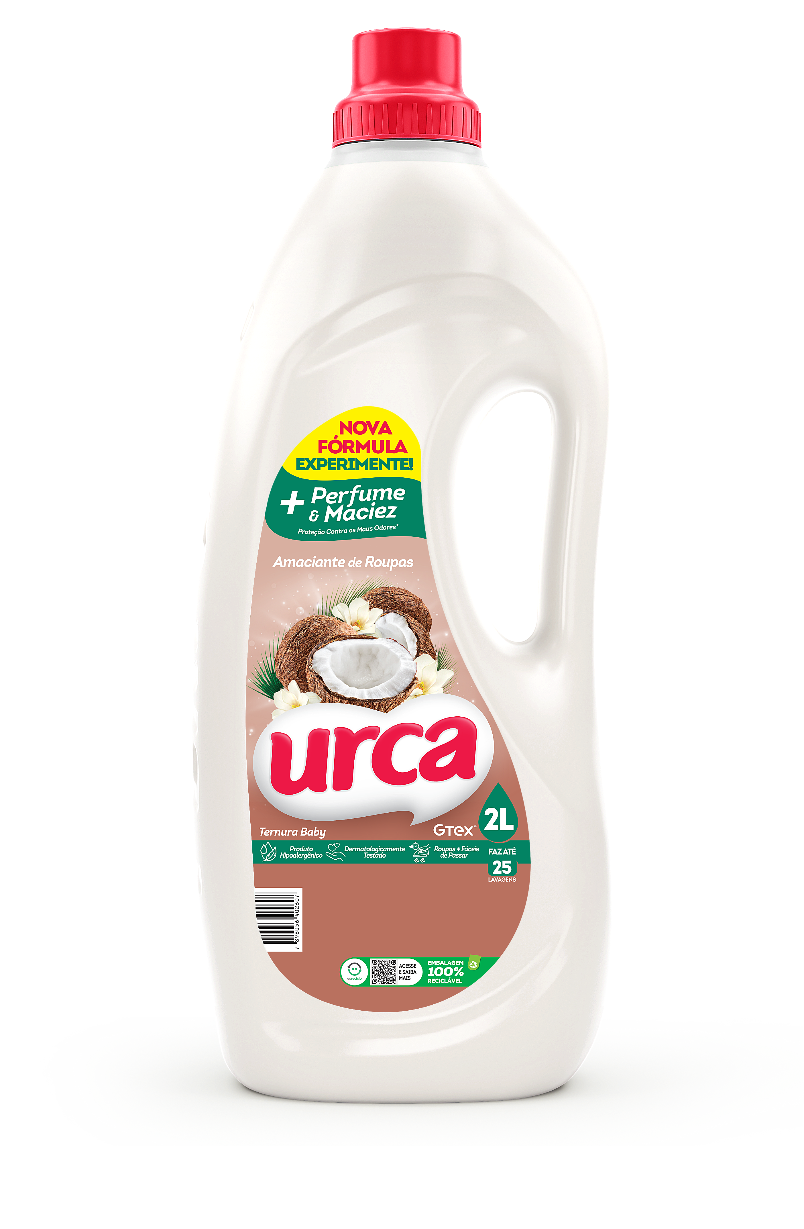 AMACIANTE URCA TERNURA BABY COCO BRANCO 2L