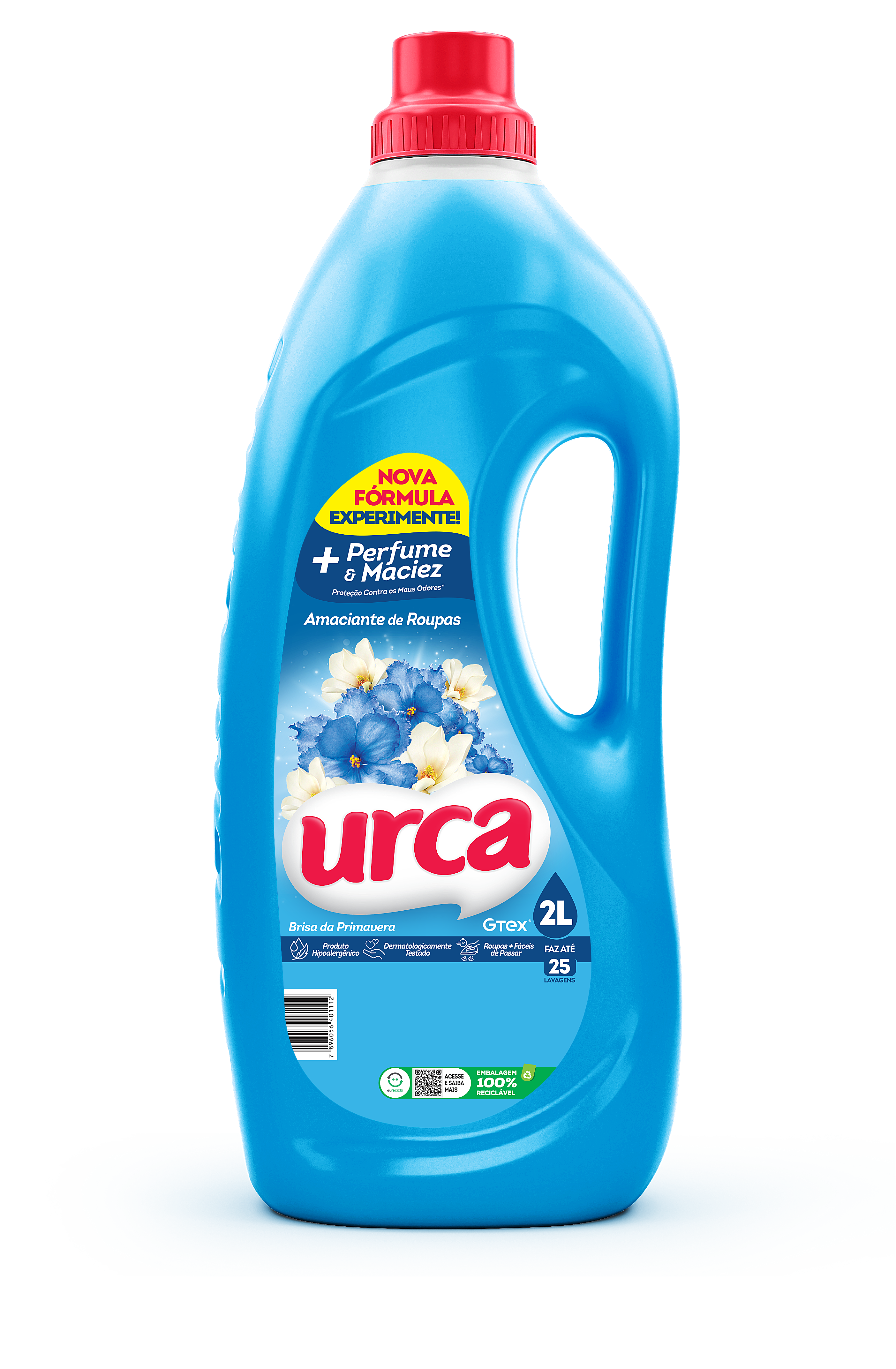 AMACIANTE URCA BRISA DA PRIMAVERA AZUL 2L