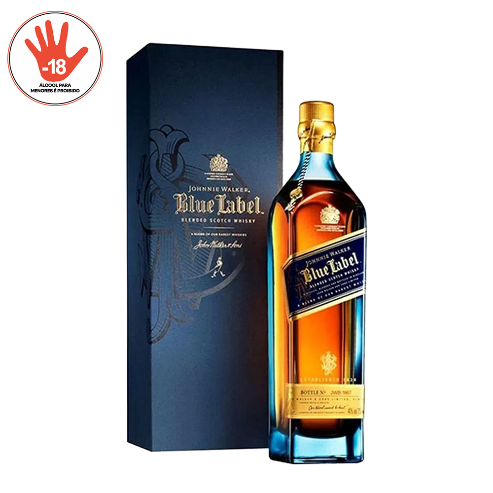 WHISKY JOHNNIE WALKER BLUE LABEL 750ML