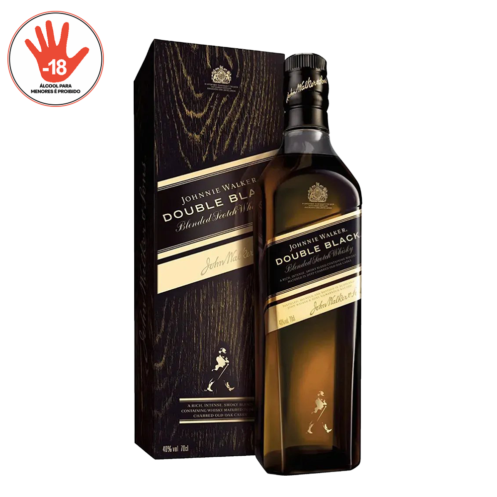 WHISKY JOHNNIE WALKER DOUBLE BLACK 1000ML