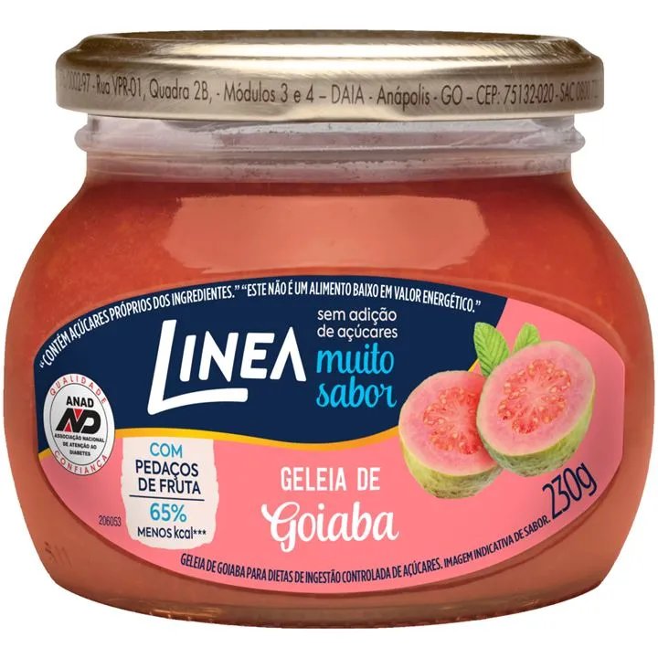 GELEIA DIET LINEA GOIABA POTE 230G
