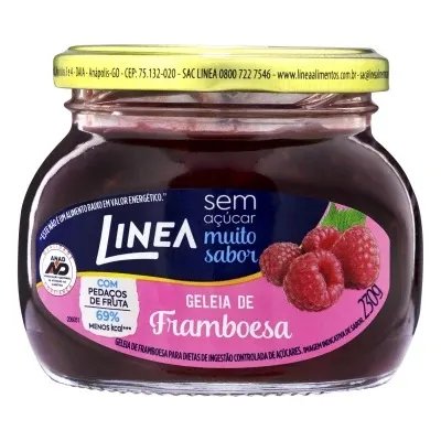 GELEIA DIET LINEA FRAMBOESA POTE 230G
