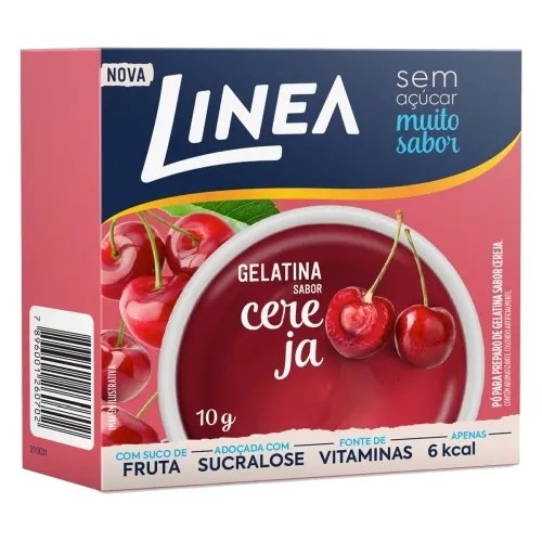 GELATINA LINEA CEREJA 10G