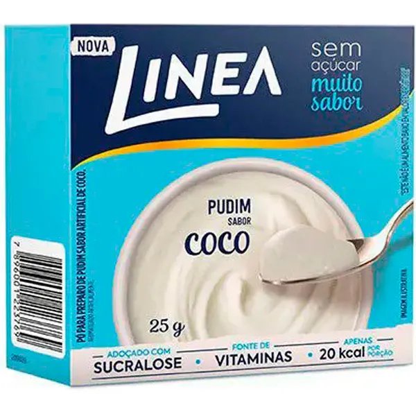 PUDIM EM PÓ LINEA SABOR COCO 25G