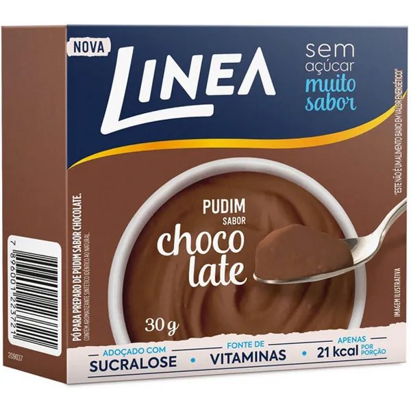 PUDIM EM PÓ LINEA SABOR CHOCOLATE 25G