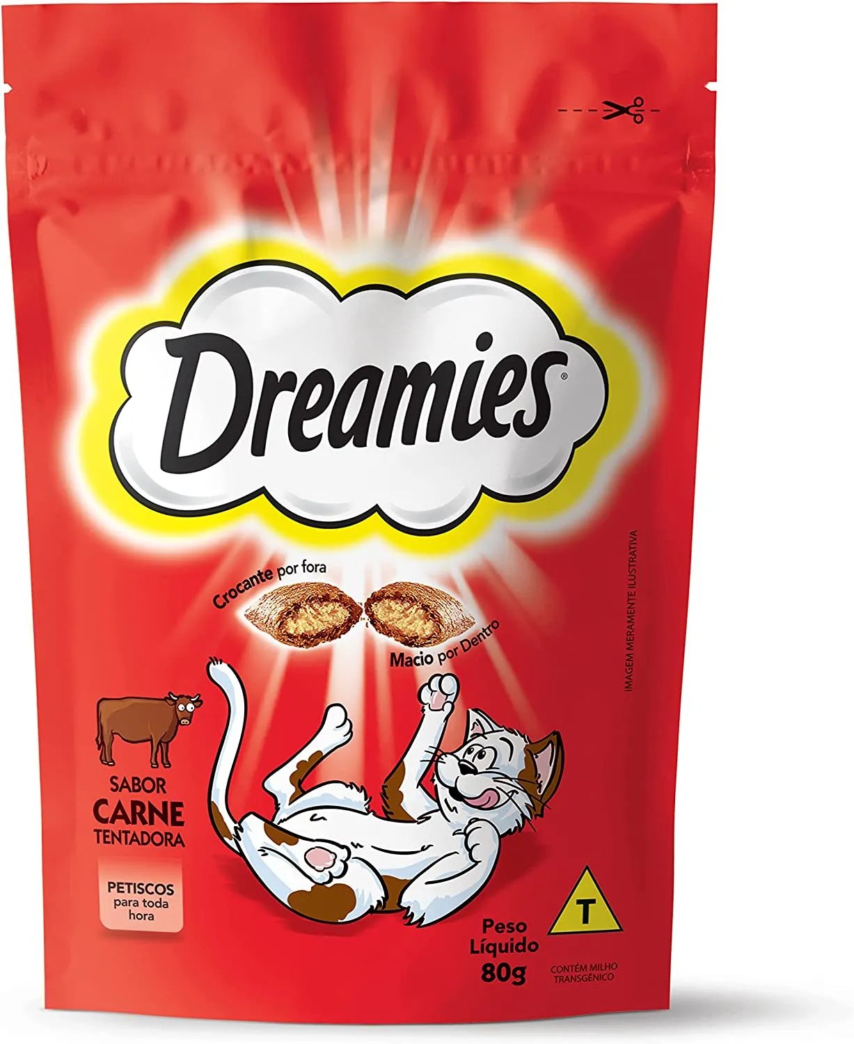 DREAMIES PETISCOS CARNE 80G
