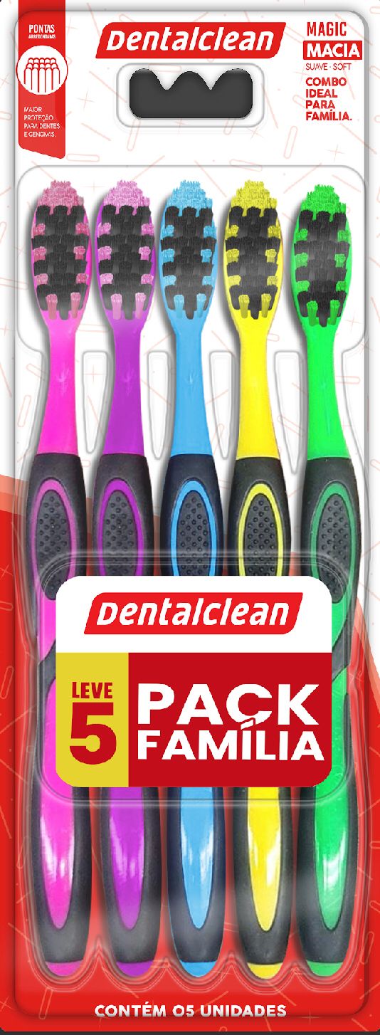 *ESCOVA ADUL PACK FAMILIA MAGIC MACIA CO