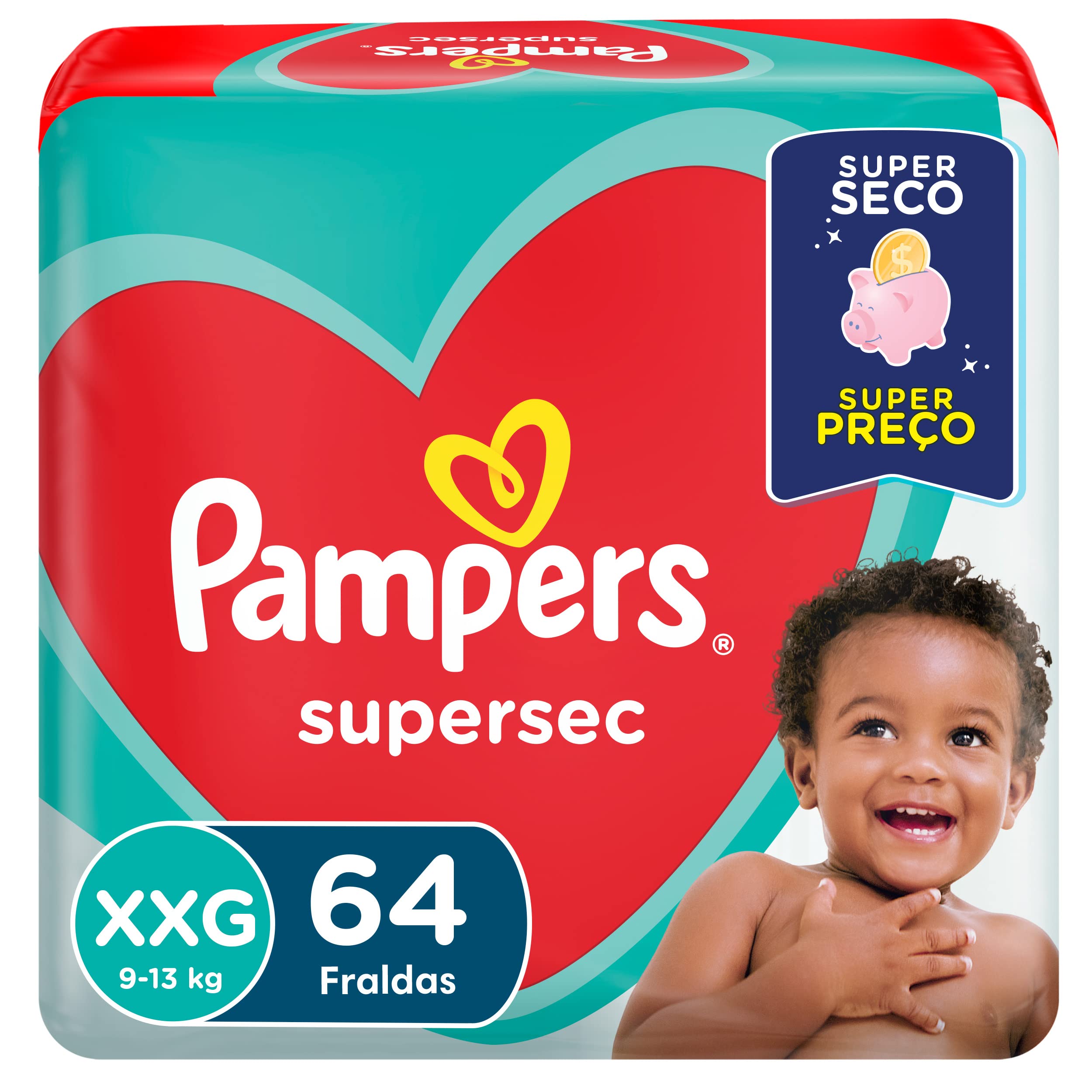 *FDA. PAMPERS SUPERSEC XXG C/ 64