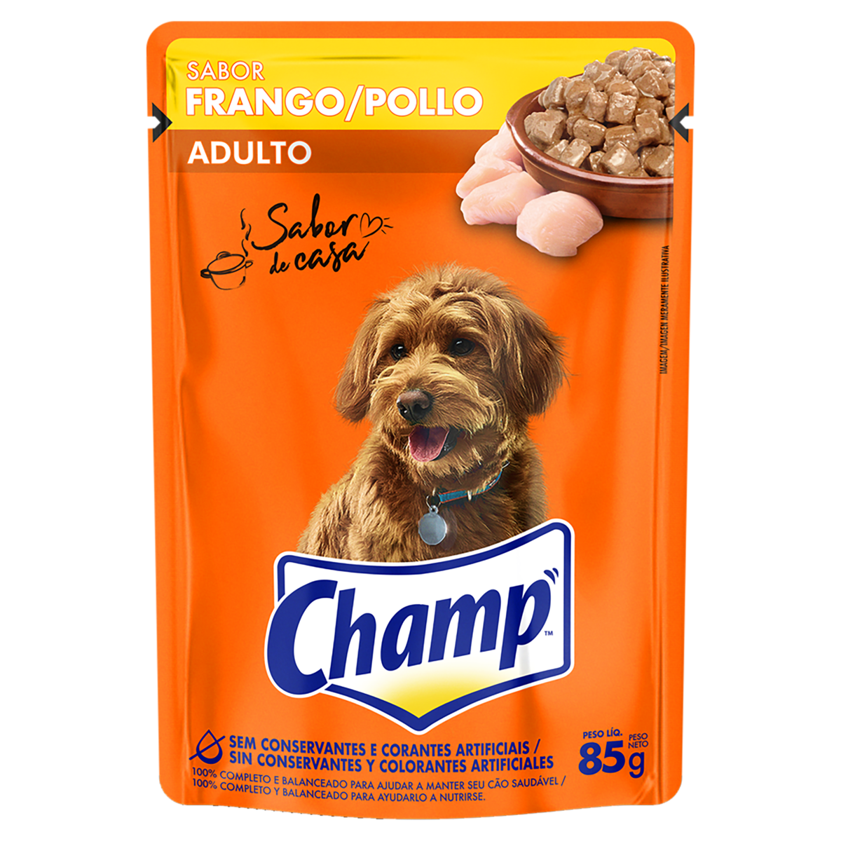 CHAMP SACHÊ ADULTO FRANGO 85G