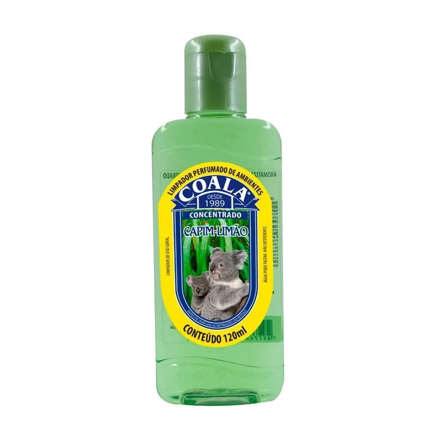 ESSÊNCIA LIMPEZA CONCENTRADO COALA CAPIM LIMÃO 120ML