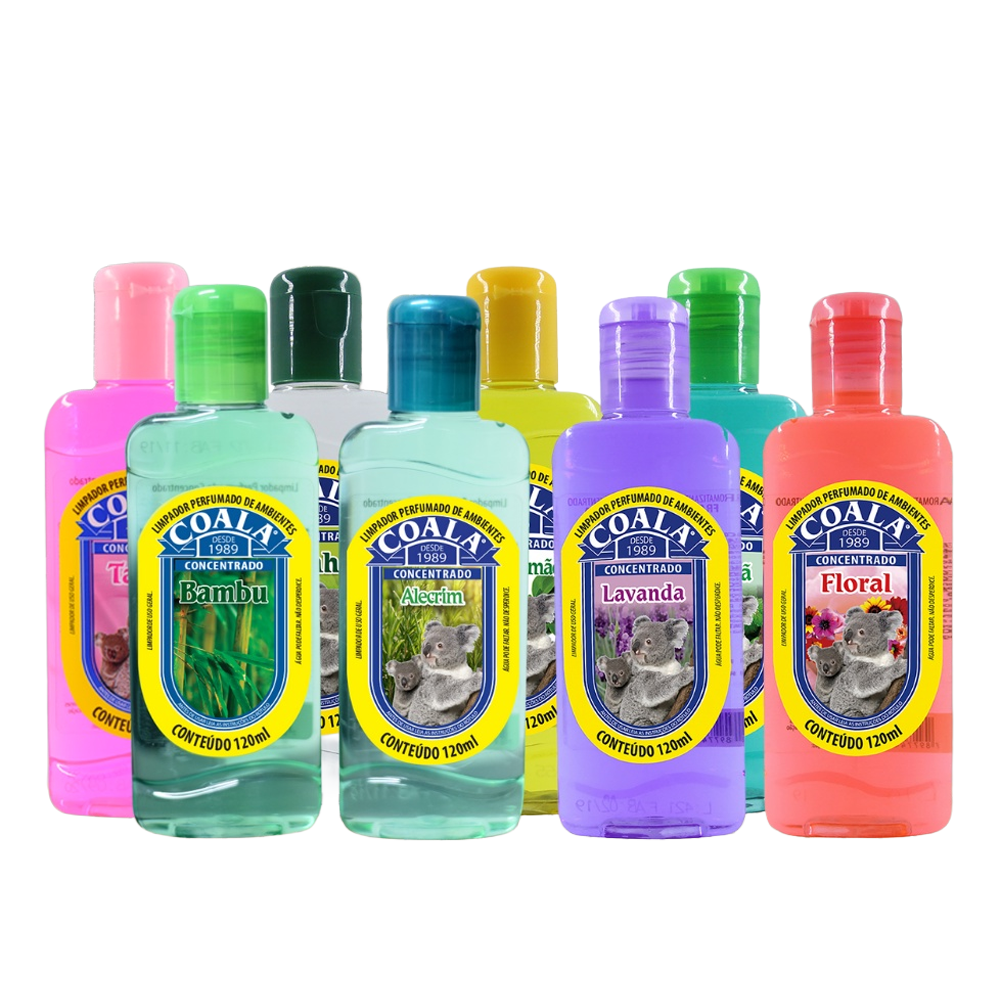 ESSÊNCIA LIMPEZA CONCENTRADO COALA CAIXA MISTA 120ML