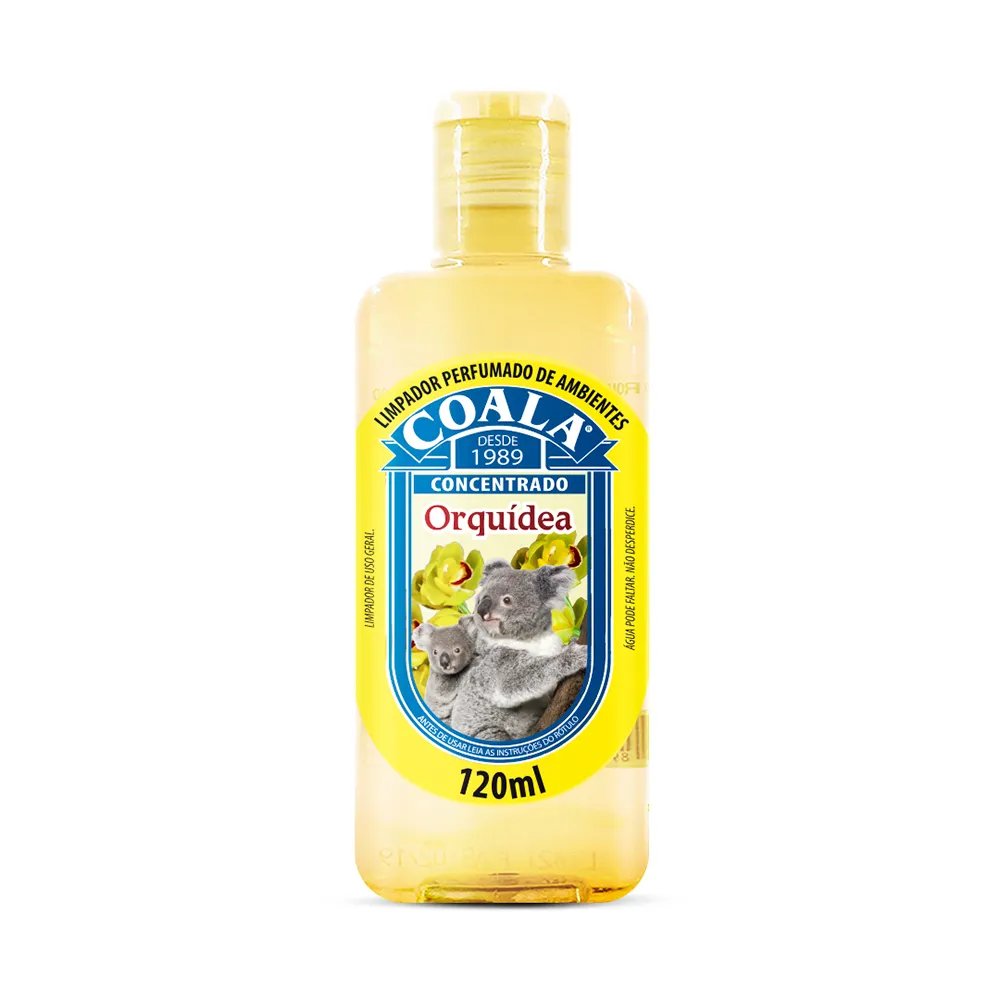 ESSÊNCIA LIMPEZA CONCENTRADO COALA ORQUÍDEA 120ML