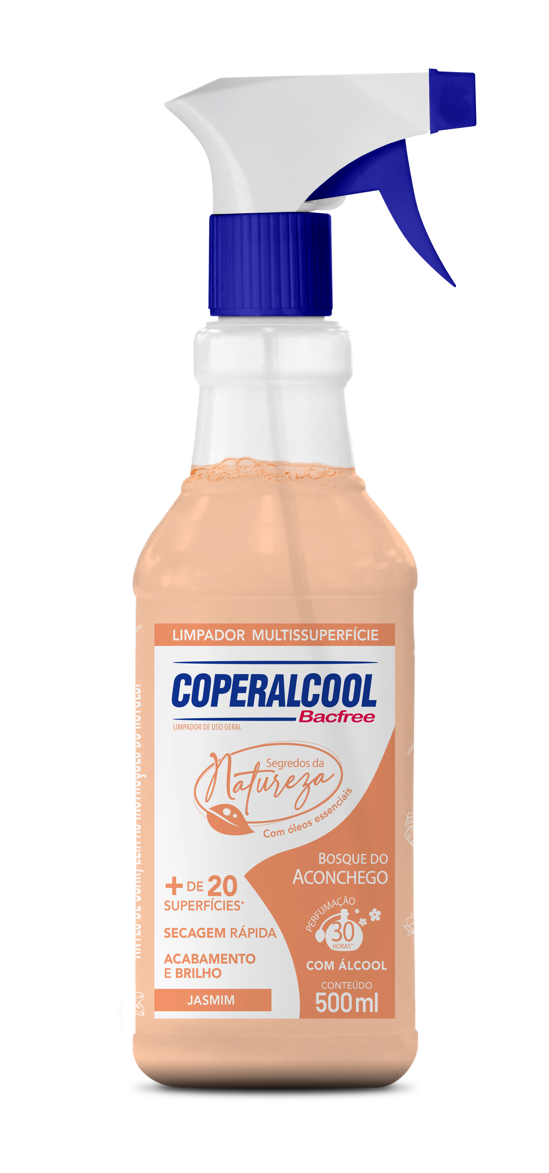 LIMPADOR MULTISSUPERFÍCIE COPERALCOOL BOSQUE DO ACONCHEGO 500ML