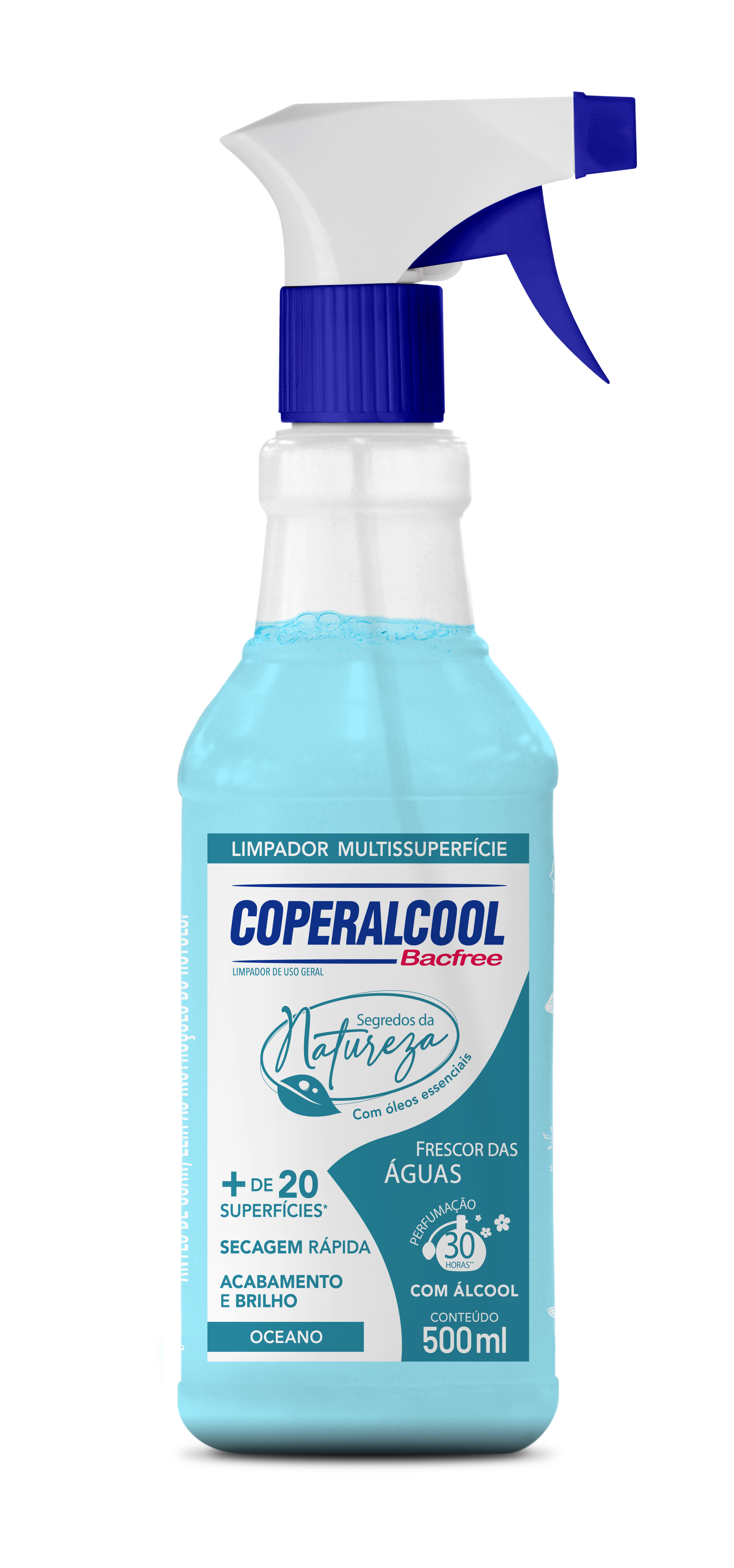 LIMPADOR MULTISSUPERFÍCIE COPERALCOOL FRESCOR DAS ÁGUAS 500ML