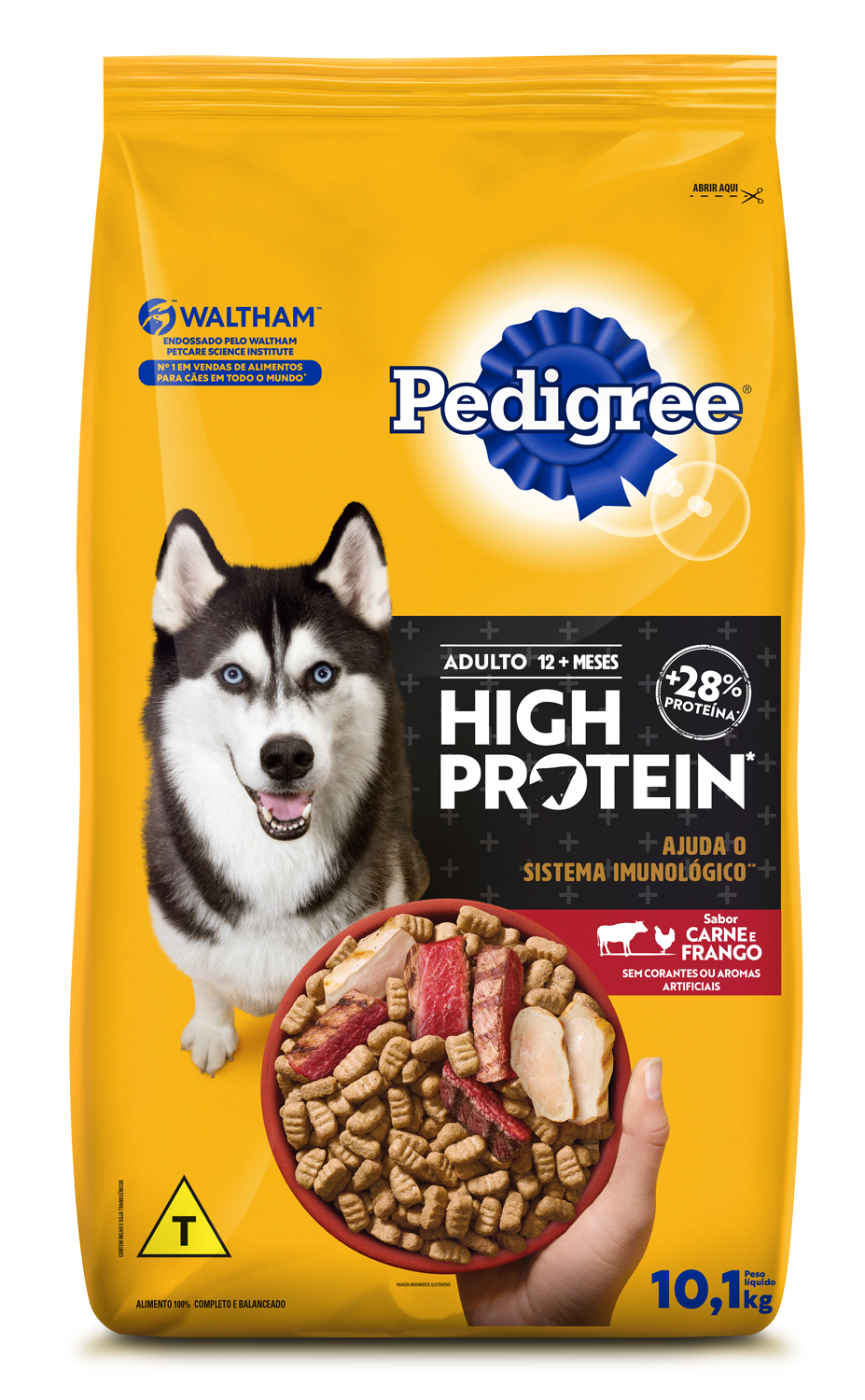 PEDIGREE ADULTO HIGH PROTEIN 10,1KG