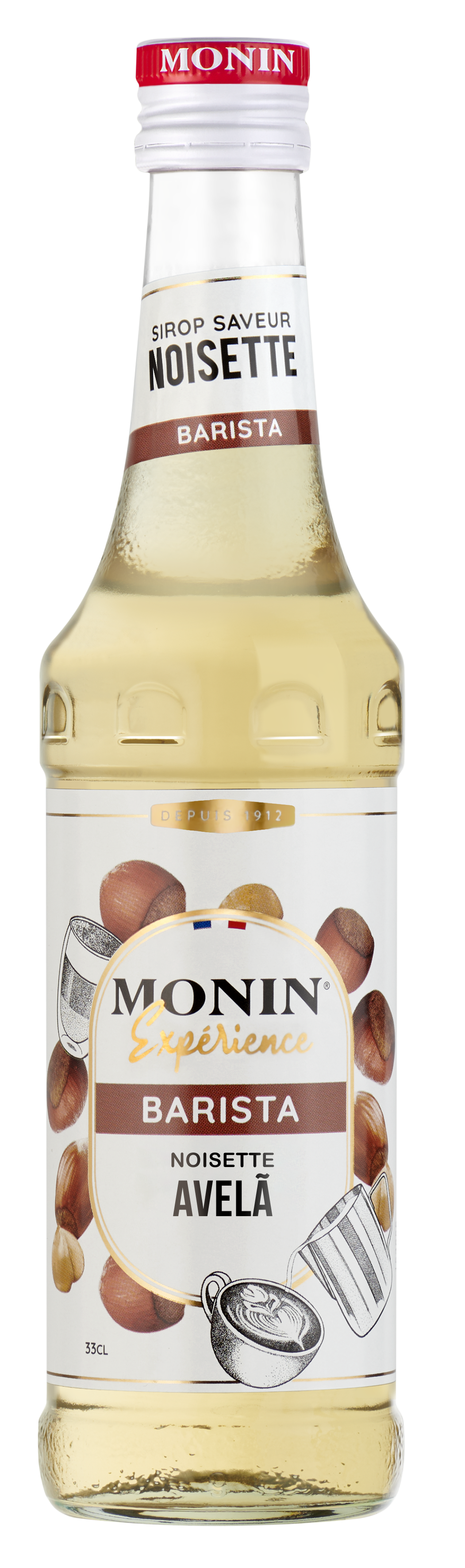 XAROPE MONIN AVELÃ 330ML