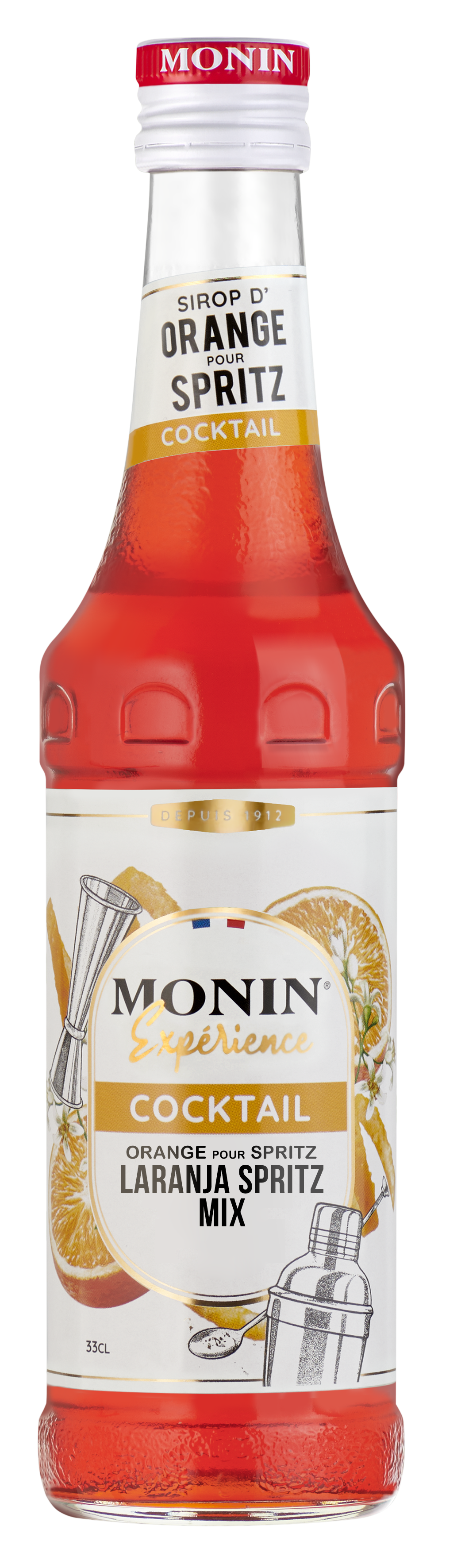 XAROPE MONIN LARANJA SPRITZ MIX 330ML