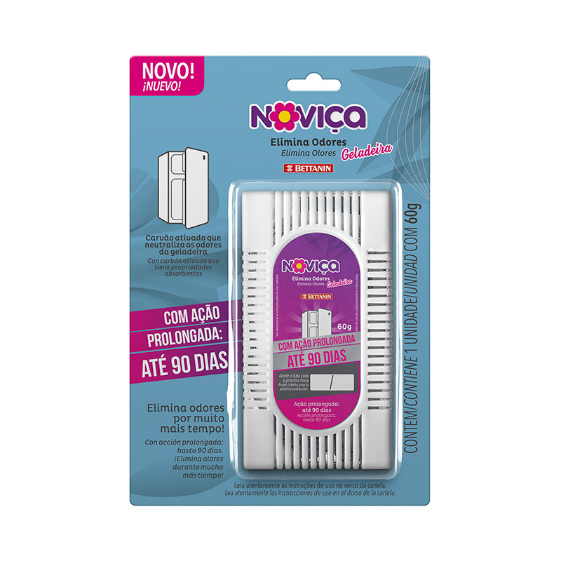 ELIMINA ODORES PARA GELADEIRA NOVIÇA