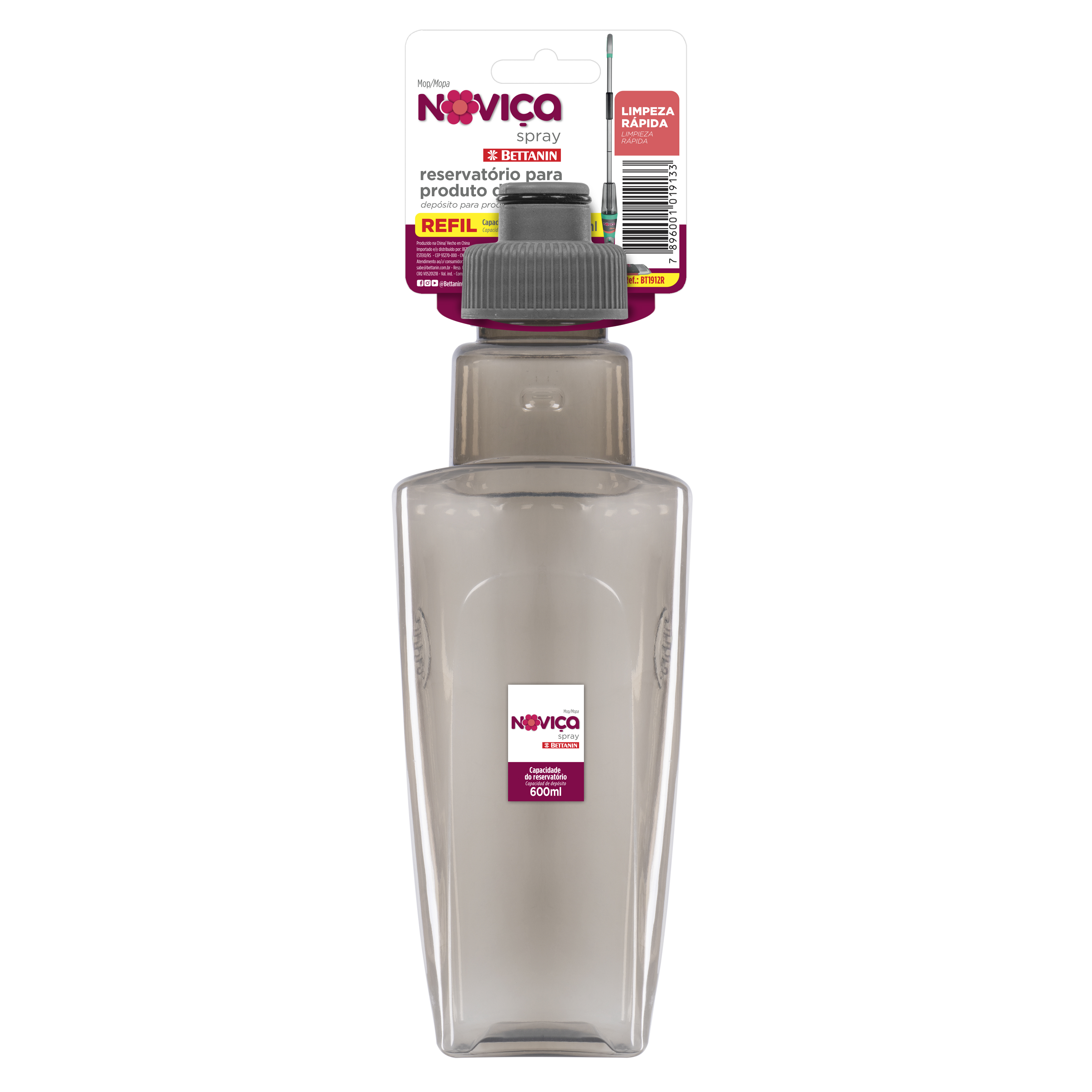 RESERVATORIO PARA MOP SPRAY NOVIÇA 600ML