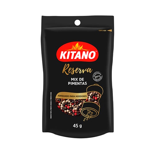 MIX DE PIMENTAS KITANO RESERVA REFIL 45G