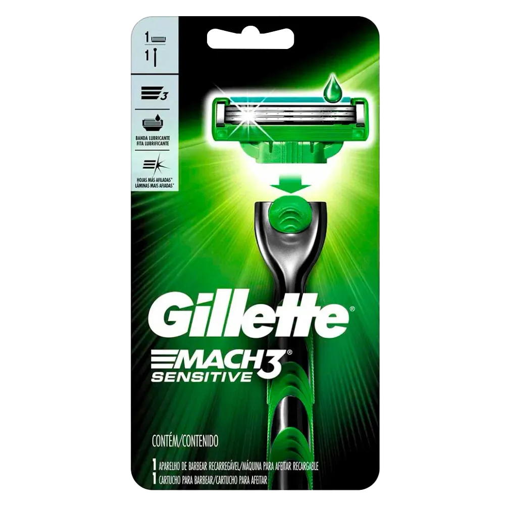 *APAR. DE BARBEAR GILLETTE SENSETIVE MAC