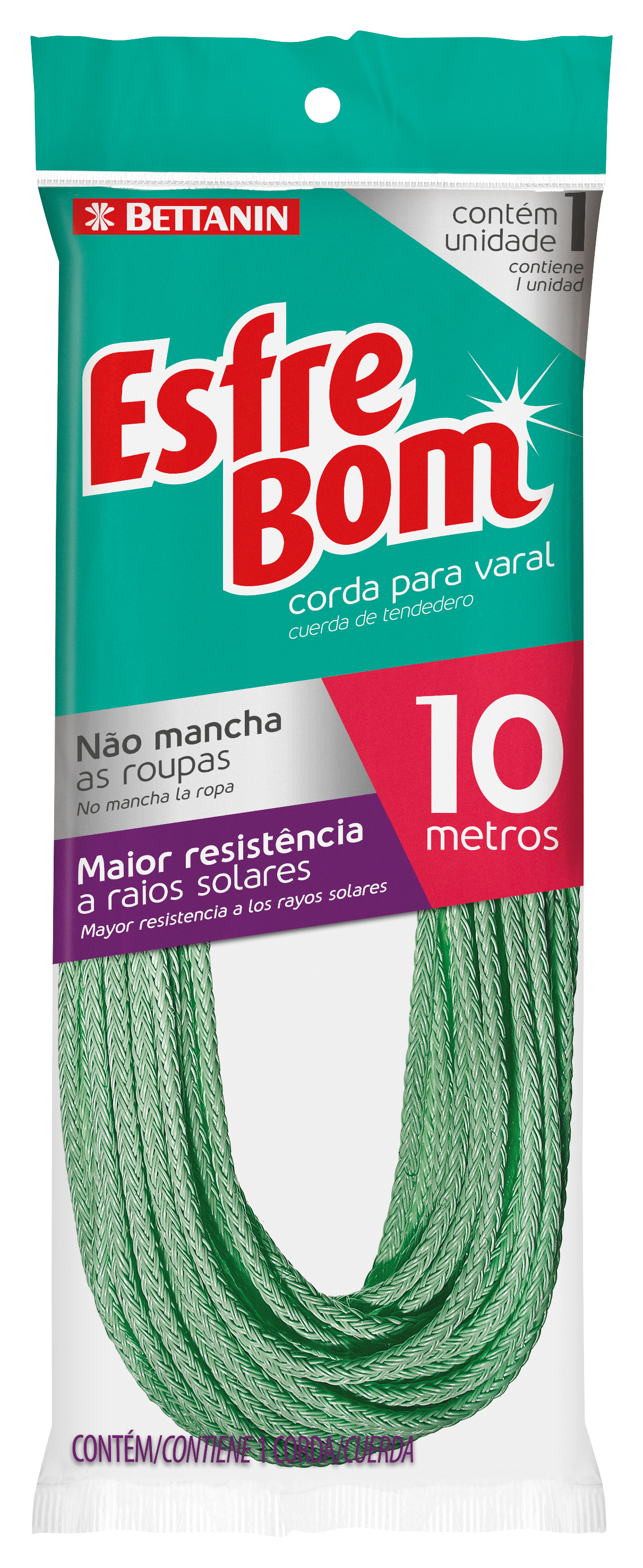 CORDA PARA VARAL ESFREBOM 10M