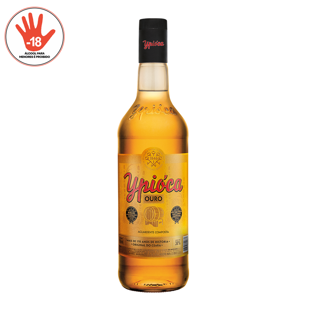 CACHAÇA YPIÓCA OURO 965ML