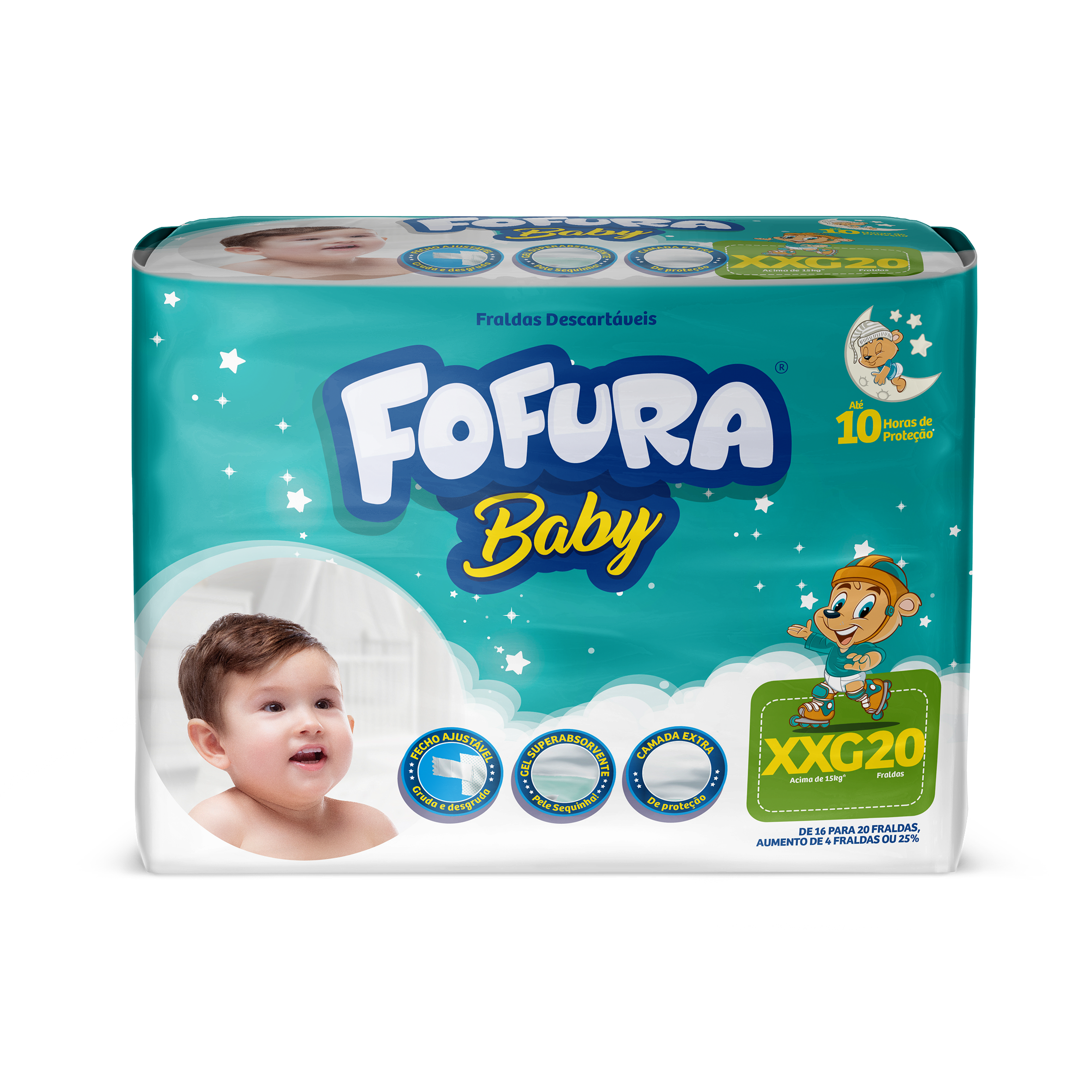 *FRL. DESC.FOFURA BABY PRATICO XXG C/20