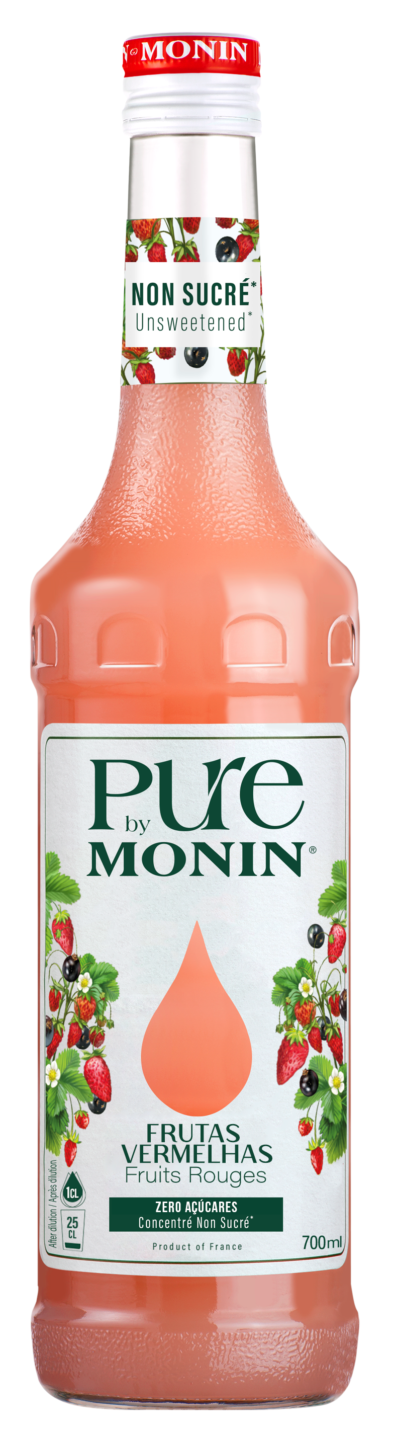 PURE CONCENTRADO MONIN FRUTAS VERMELHAS 700ML