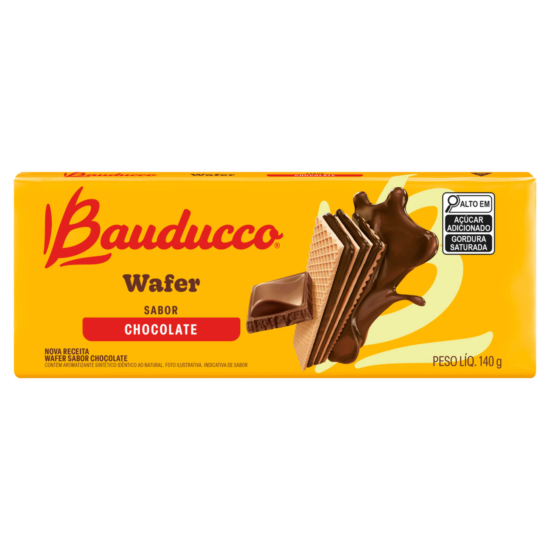 WAFER BAUDUCCO CHOCOLATE 140G